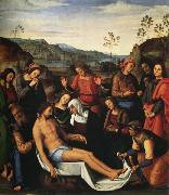 Pietro Perugino Lamentation over the Dead Christ (mk25) china oil painting artist